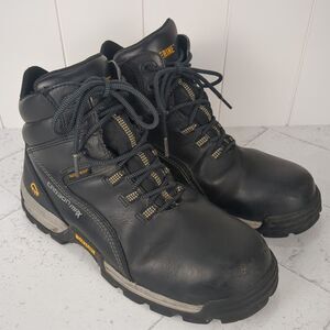 Wolverine Men Overpass CarbonMAX 6" Black Safety Toe Boot Work Shoes Size 8.5 EW